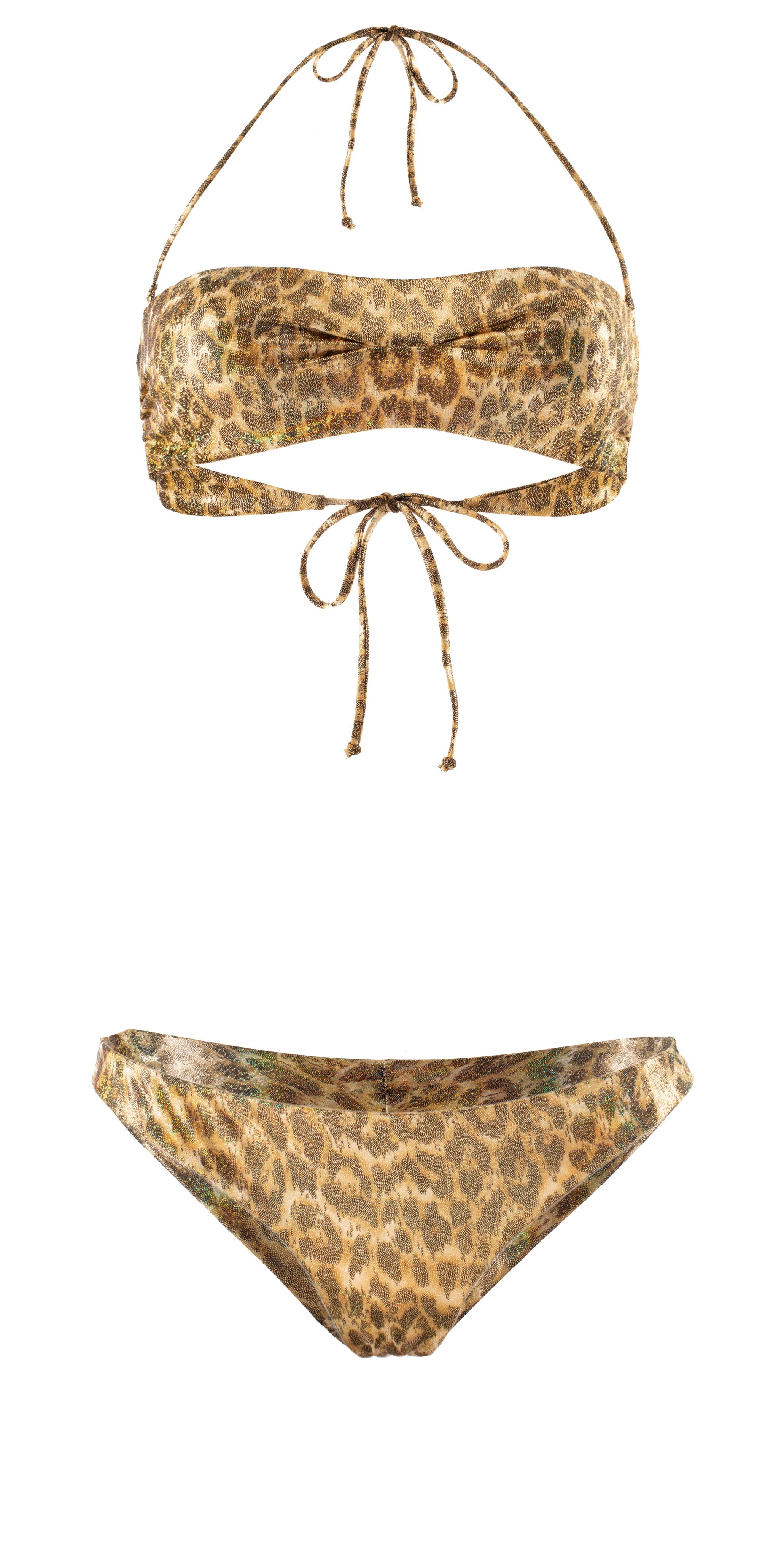 Bikini Jungle Betty&Gaia , buy a two-piece swimsuit of our 2021 collection  | Azurbikini Sartorial Made in Venice